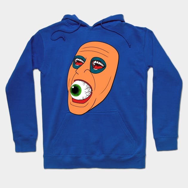 Orange Horror Hoodie by Cup Of Joe, Inc.